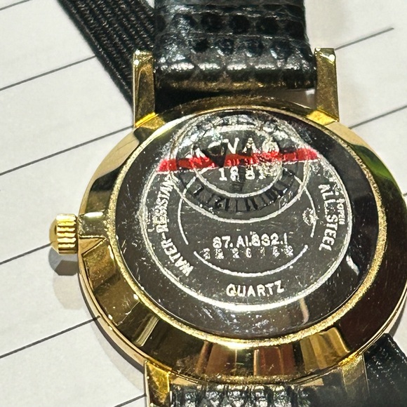 Movado Gold and Black Watch - Picture 6 of 6
